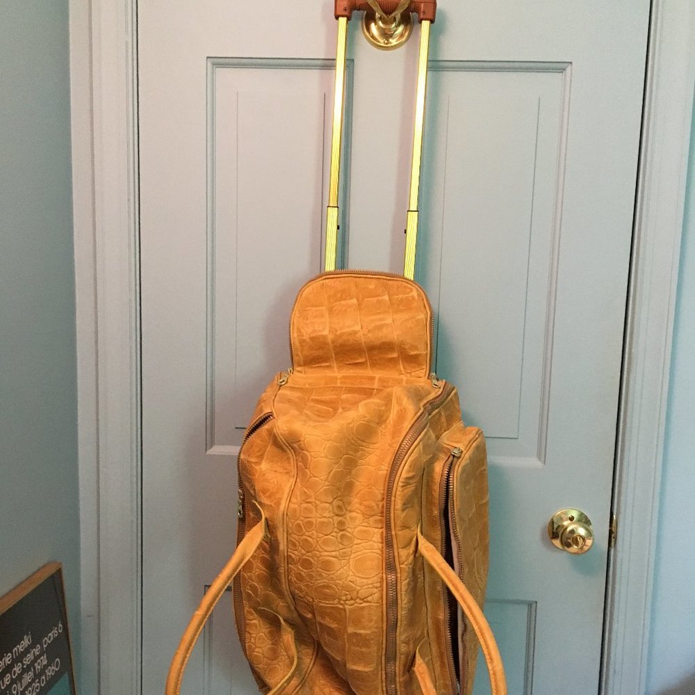 Terrida Yellow travel bag luggage carryon Tangaro - Picture 3 of 15